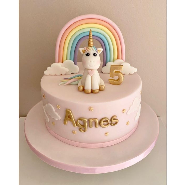 

CUSTOM FULL FONDANT BIRTHDAY CAKE