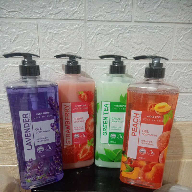 BODY WASH WATSONS 1000 ML/1 LITER / CREAM BODY WASH  MURAH