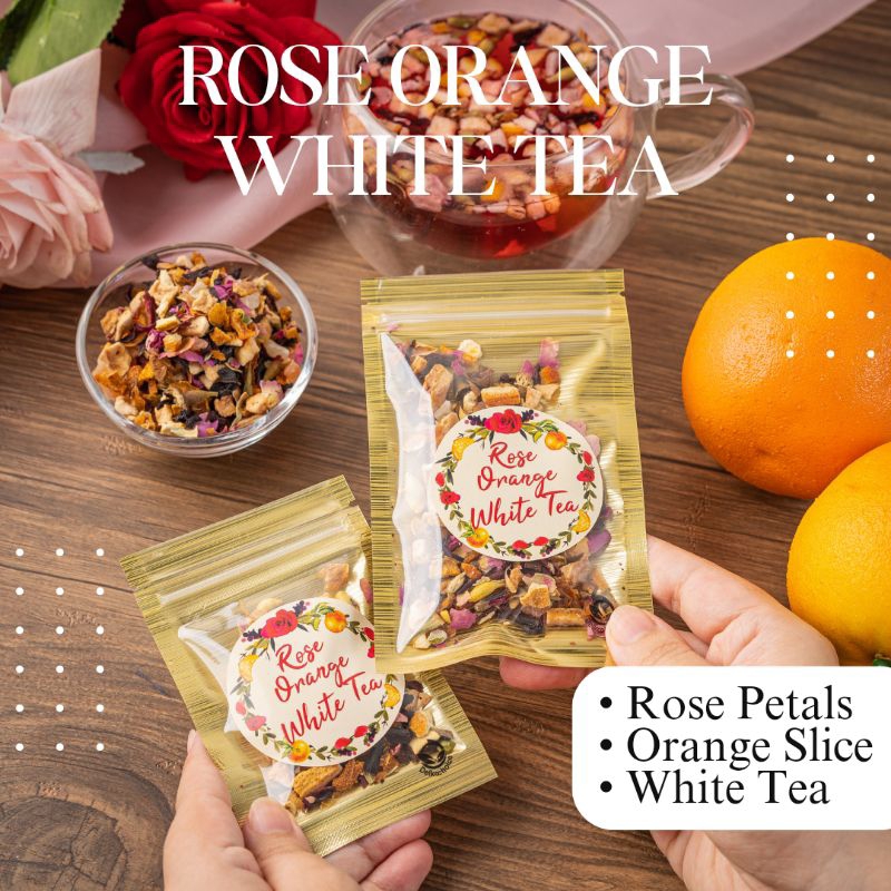 

CHRYSTEA || Rose Orange White Tea Sachet 10gr