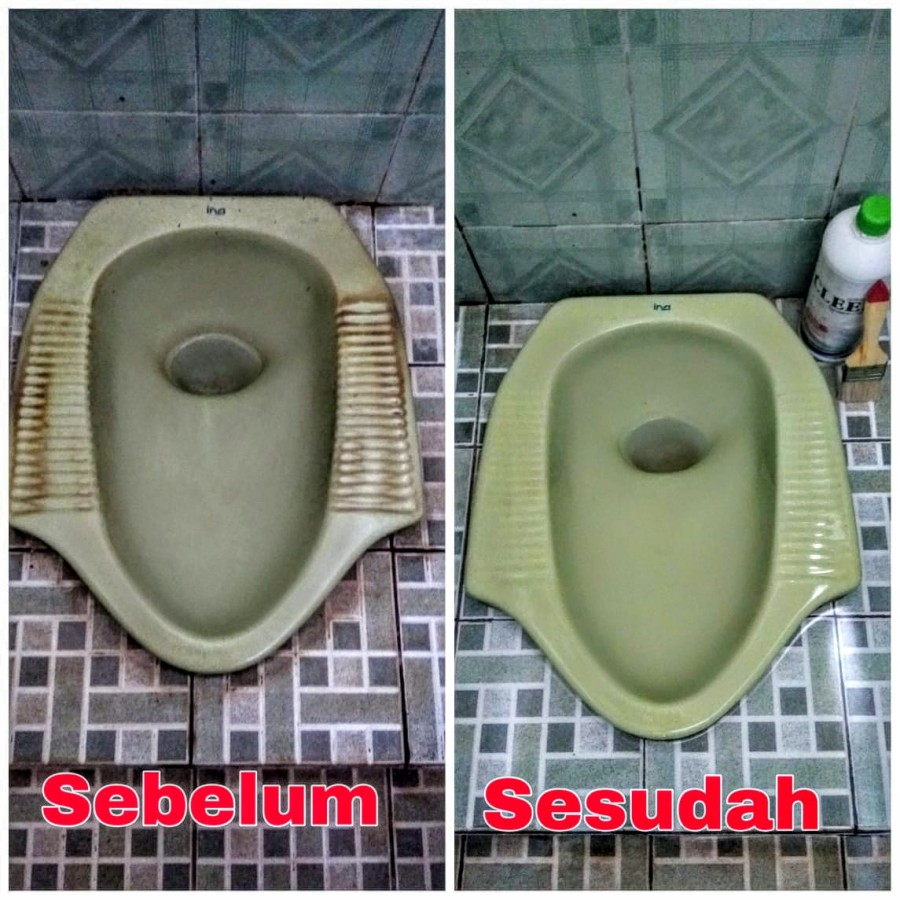 PEMBERSIH KERAK KAMAR MANDI KERAMIK PEMBERSIH KERAK TOILET PORSELEN 500ml Bodas Cleer Clink Genio cleaner