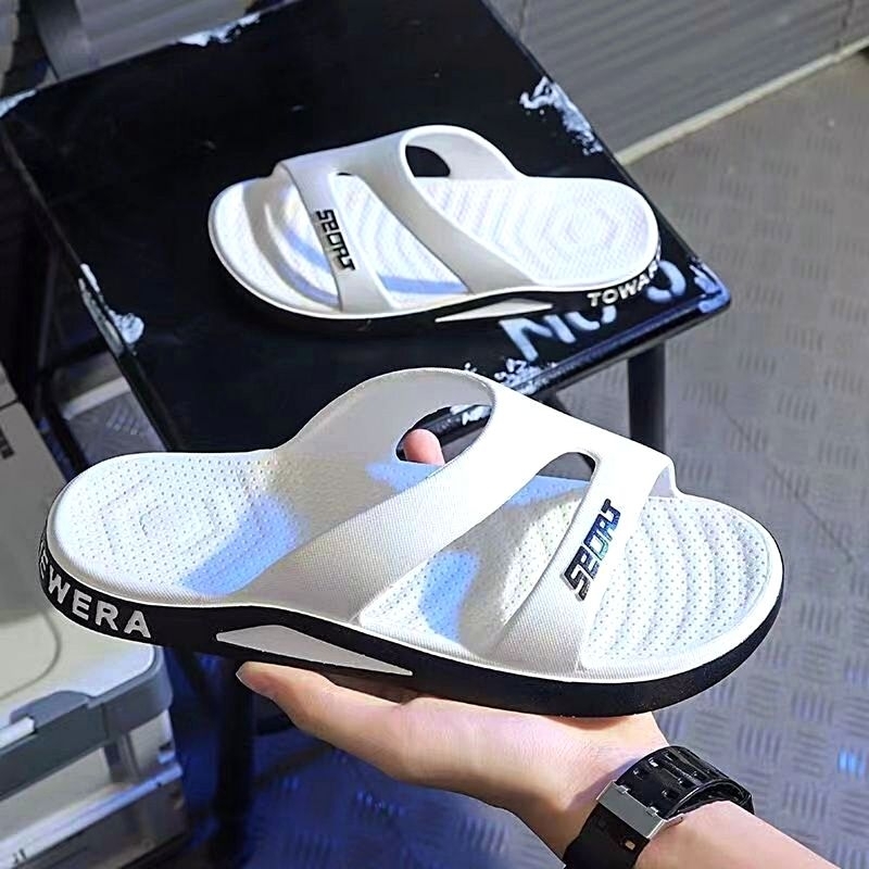 Sandal Pria New Fashion Sport Import / Sandal Slide Pria Jelly New Sport Tali Silang