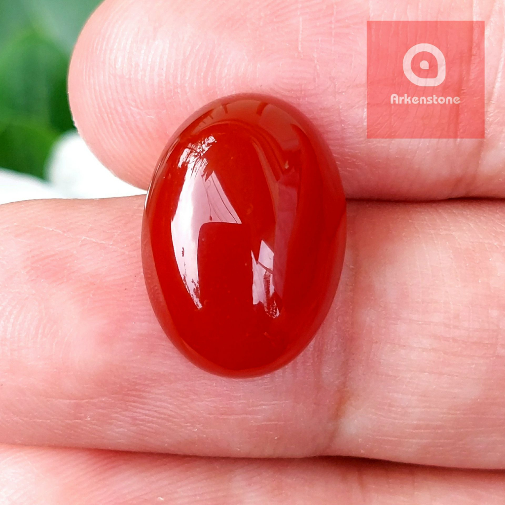 Batu Akik Yaman Madu Merah Garansi Natural