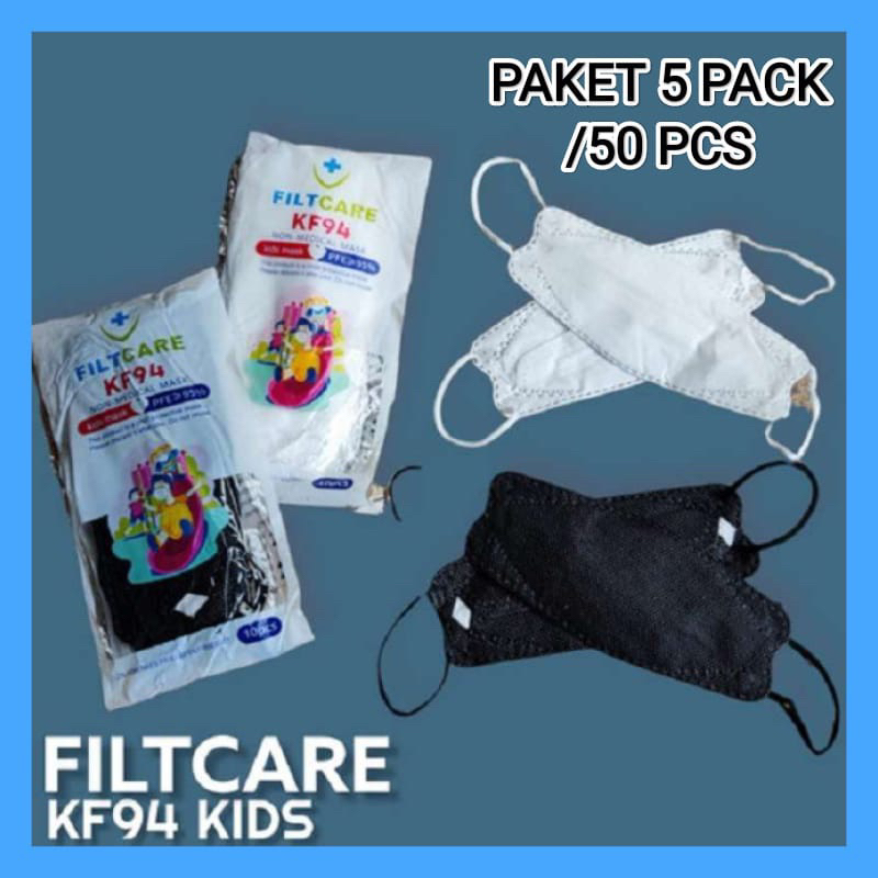 Masker Anak Kf94 isi 50 pcs 4ply Semarang