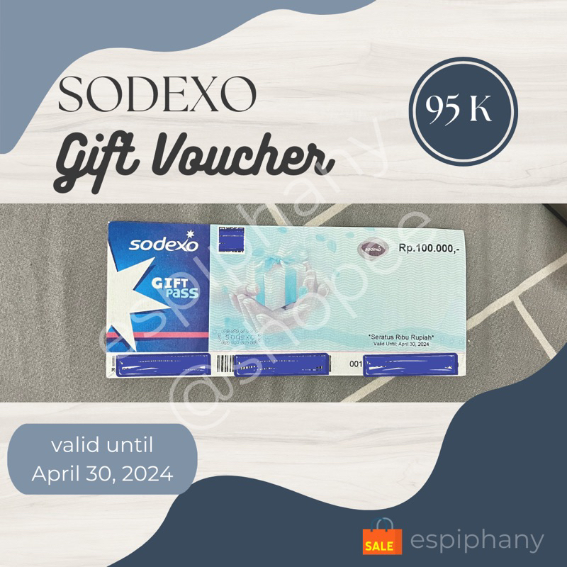 sodexo voucher gift pass 100 ribu