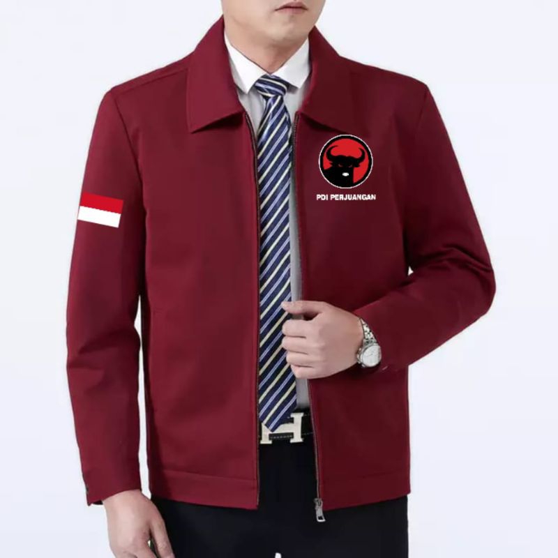 jaket PDI/jasket partai PDI terbaru