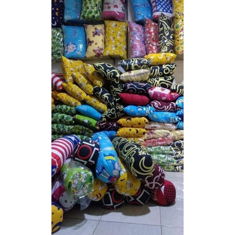 COD Bantal atau Guling Tidur Dewasa Empuk Murah Dacron / Canon / Polyster