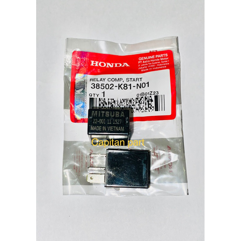 bendik/relay starter kaki 5 vario 125 LED,vario150 LED,PCX,beat pop esp