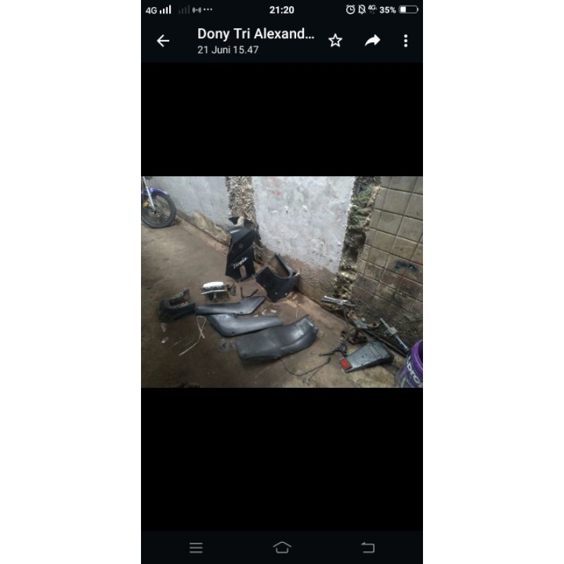 body set rgr original cristal