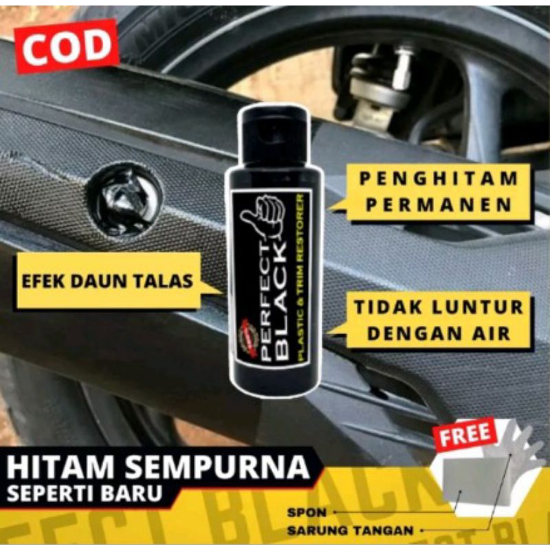 penhitam body dasborb  motor mobil back to black
