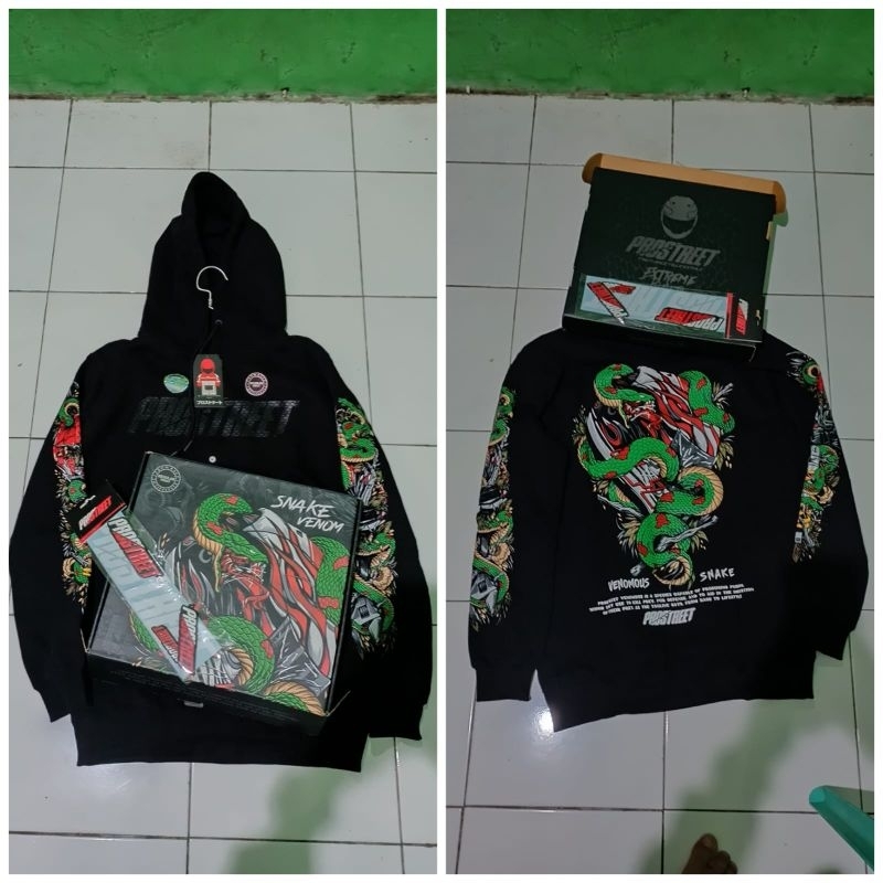HOODIE PROSTREET SNAKE VENOM V2 ORIGINAL