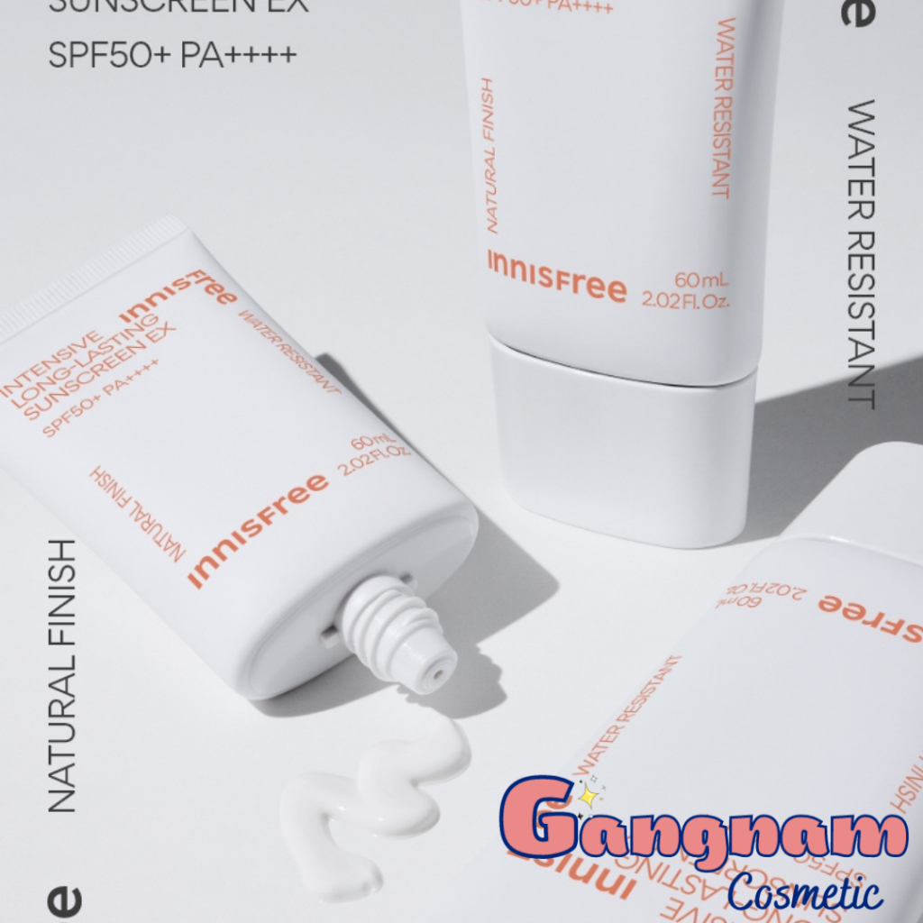 Innisfree Intensive Triple shield Sunscreen SPF50+ PA++++ 50ml / Long-lasting Sunscreen EX SPF50+ PA++++ 60ml