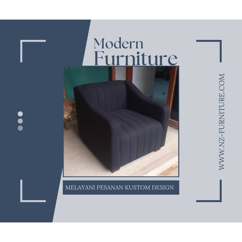 Sofa Single Chesterfield Modern