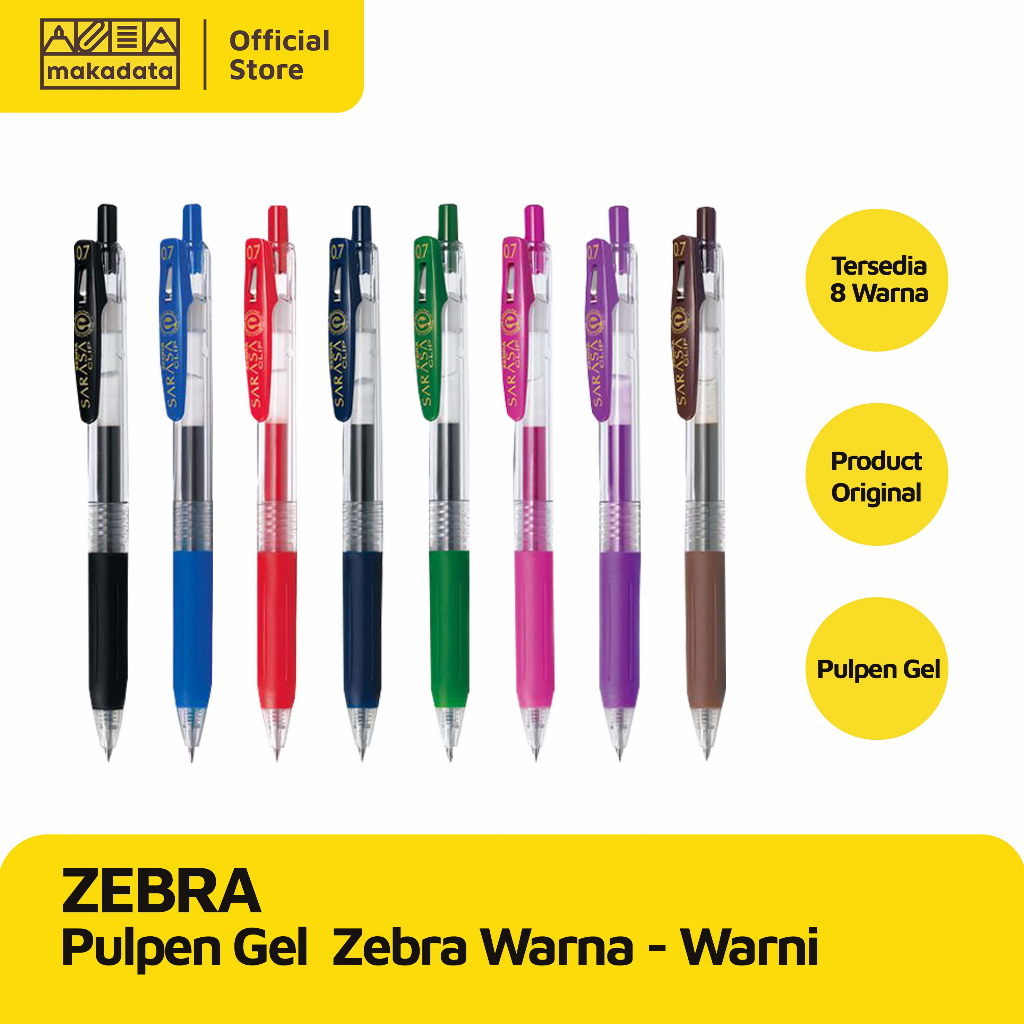 

BALLPOINT | BOLPEN | PULPEN ZEBRA SARASA 0.7 MURAH