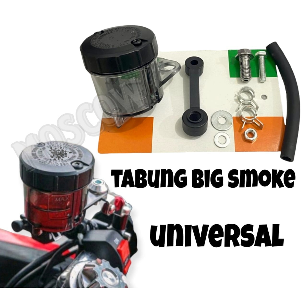 TABUNG MINYAM REM BIG SMOKE RYBEN TABUNG BESAR UNIVERSAL SEMUA MOTOR TABUNG MINYAK REM DEPAN BIG SMOKE PNP