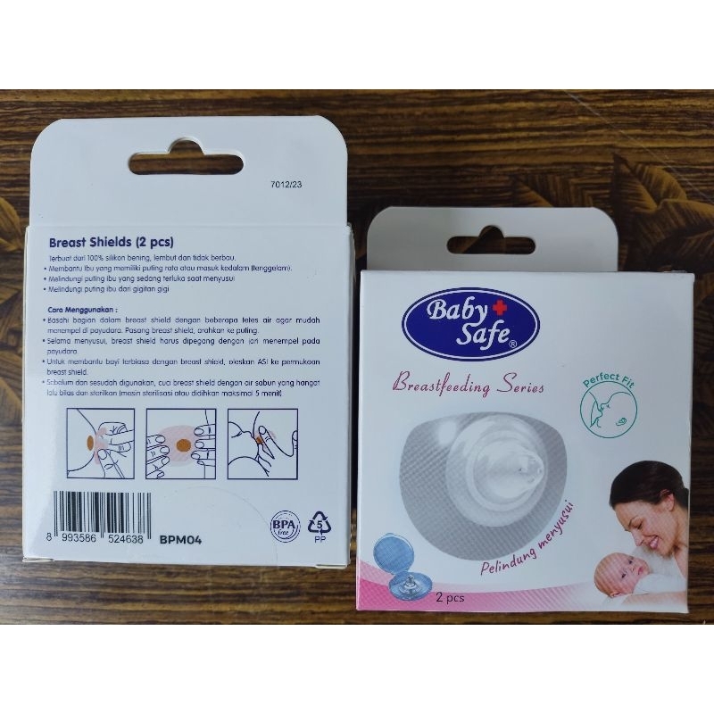 Baby Safe Pelindung Menyusui / Baby safe Breast Shields (2pcs)