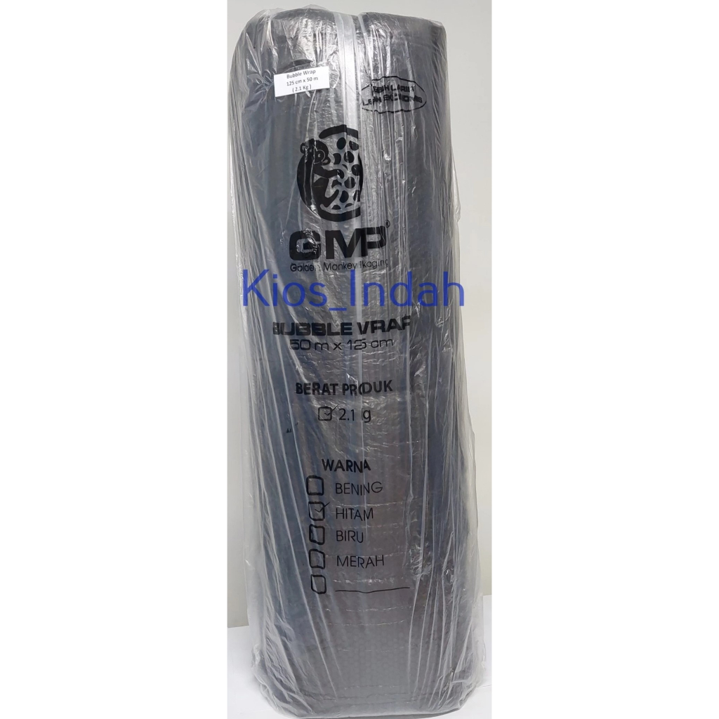 

Bubble Wrap GMP 125x50 Hitam 2,1 Kg