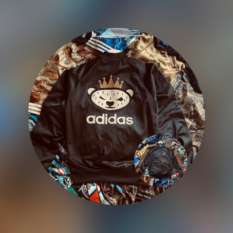 Tracktop Adidas Classic Black Nigo