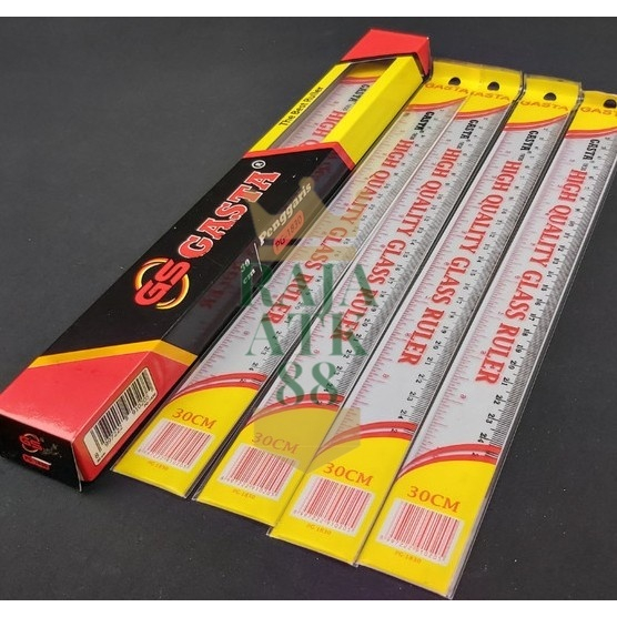

Penggaris / Penggaris Plastik / Penggaris Ruler GASTA PG-1830 30 cm
