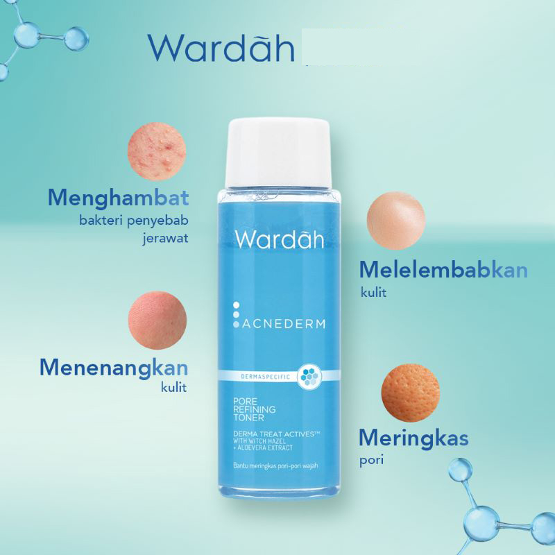 Wardah Acnederm Pore Refining Toner - 100ml