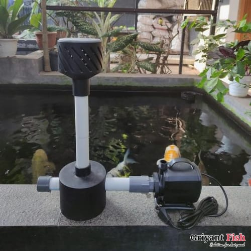 Set Skimmer Statis Pompa Kolam Pipa 1inch Paket Instalasi Kolam Koi