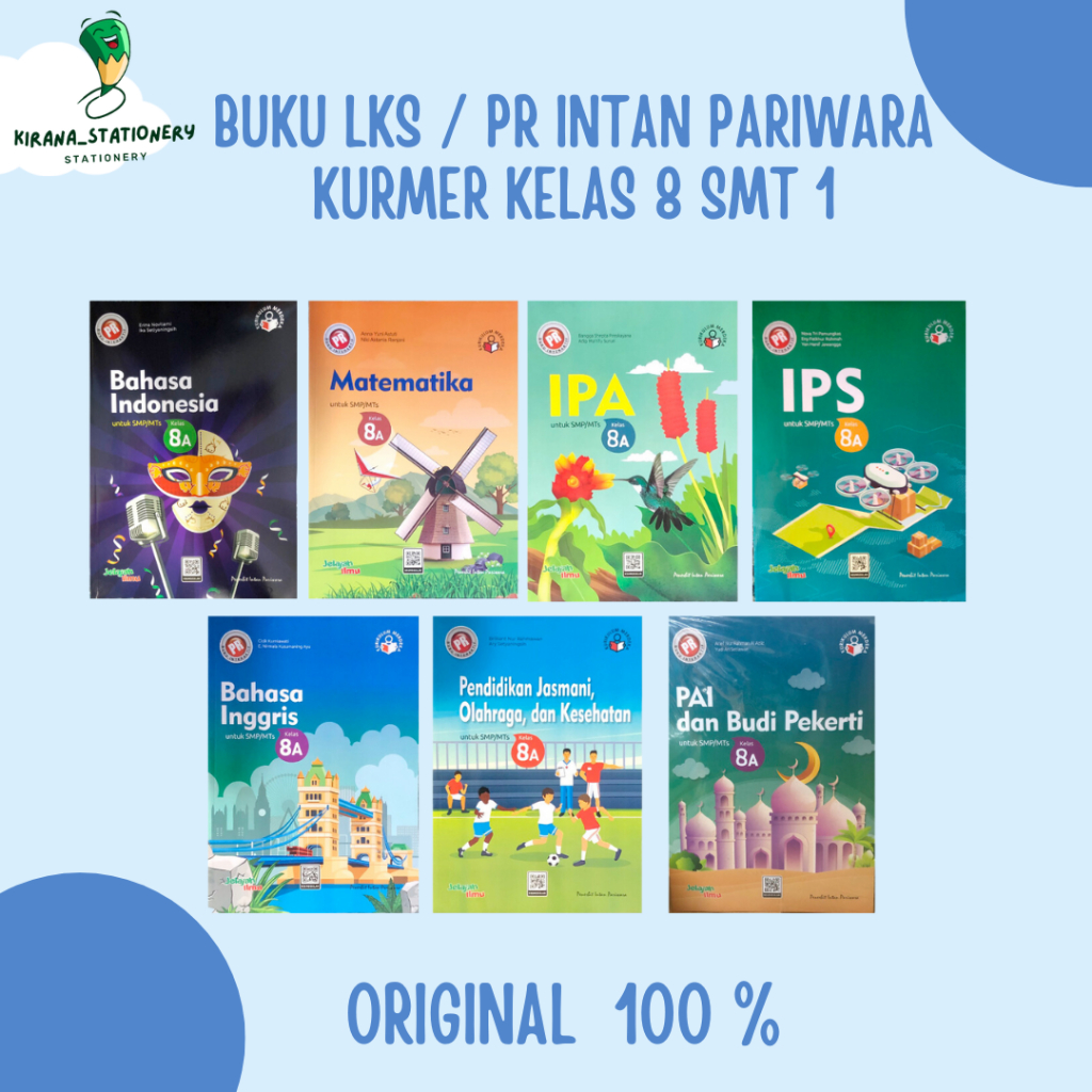 BUKU INTERAKTIF INTAN PARIWARA SMP KLS 8 LKS INTAN PARIWARA SMP SEMESTER 1