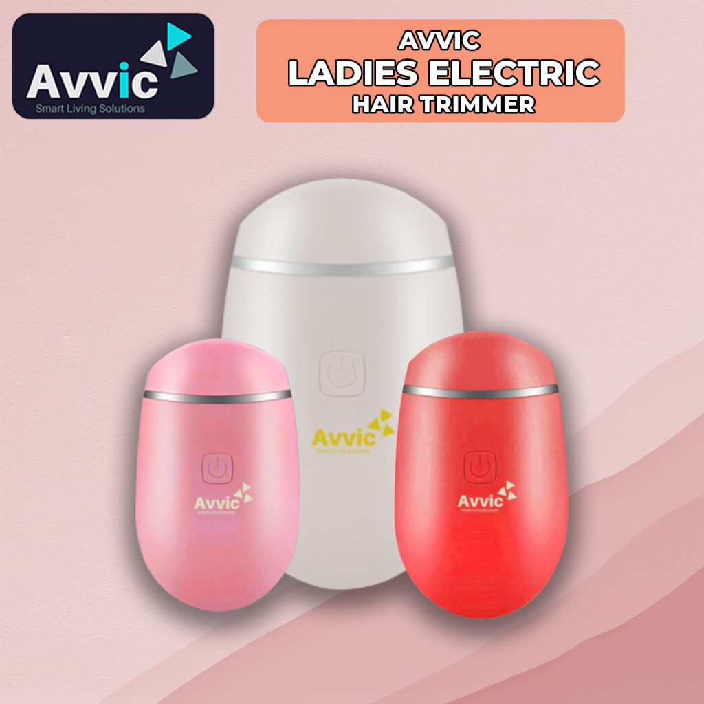 AVVIC Body Hair Trimmer Alat Pencukur Bulu Kaki Tangan Lengan Ketiak Mini Lady Shaver Rechargeable