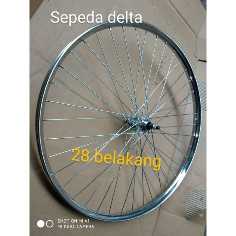 VELG JADI ONTHEL UNTA 28 / BECAK