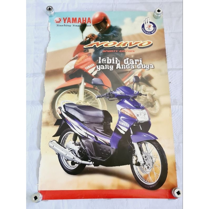 Poster jumbo Motor YAMAHA NOUVO ORI