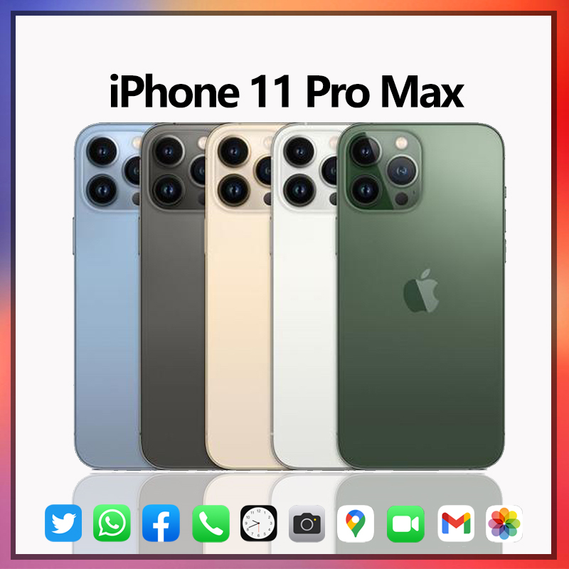 iPhone 11 Pro Max 64GB/256GB/512GB Second Mulus Fullset ip 11pro 256gb Best Selling