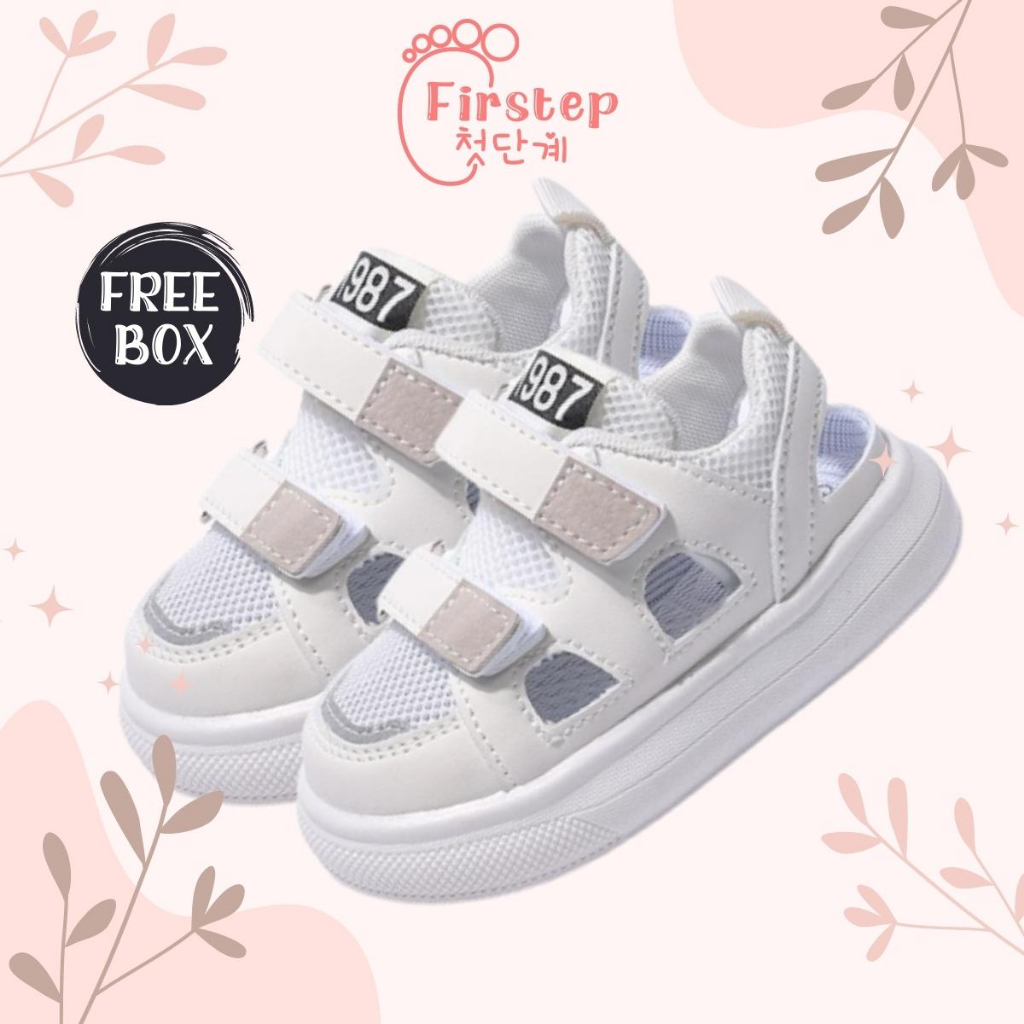 Firstep ❤️ Sepatu Sandal Anak Perempuan Sneakers Sandal Anak Sepatu Sandal  Anak Laki Laki Import Premium Quality FS171