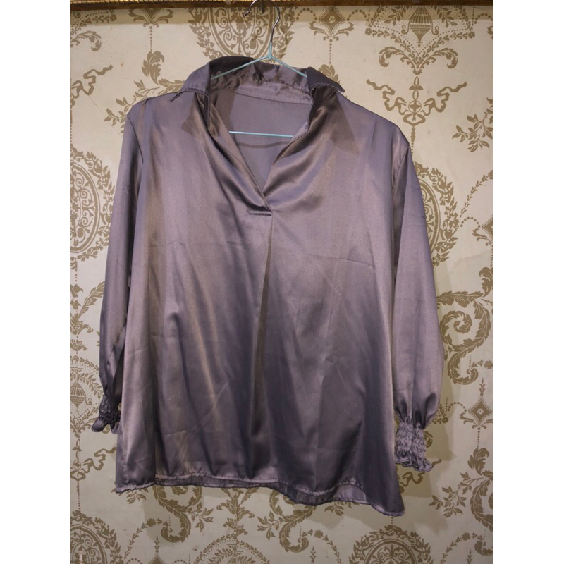 Ruby Top satin by fortuna (preloved) (BISA COD)
