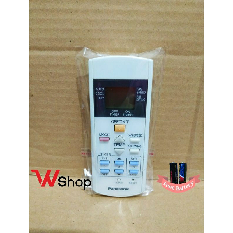 Remot/Remote AC Panasonic - Ori/ORIGINAL - Air Conditioner Remote a