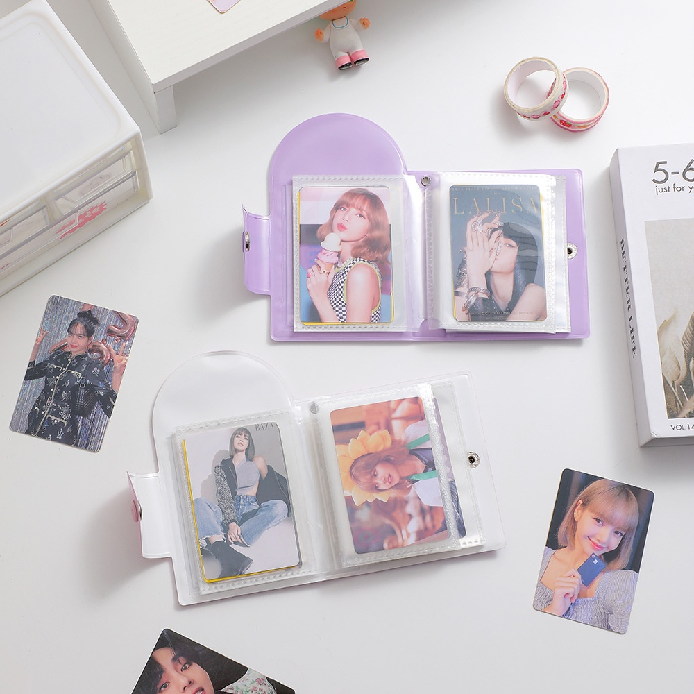 Album Foto 3 Inci 40 Kantong Ins Butterfly Star Love Heart Album 2r Penyimpanan Album idola Photocard Mini Polaroid Fuji Kumpulkan Koleksi Buku