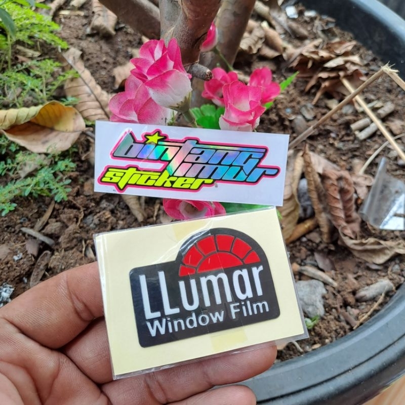 STICKER LLUMAR WINDOW FILM embos