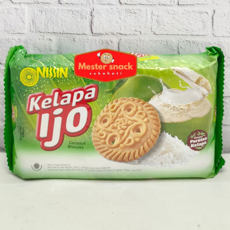 Nissin Kelapa ijo | Biskuit Kelapa ijo | Biskuit Enak