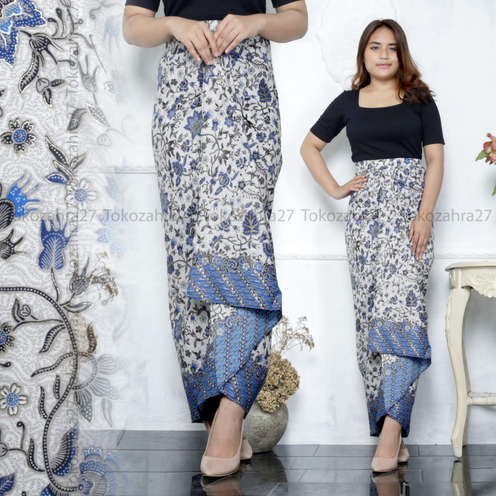 Rok Rempel Batik Pinggang Karet Jumbo MOTIF KERA SAKTI, TANJUNG, RAMBAT