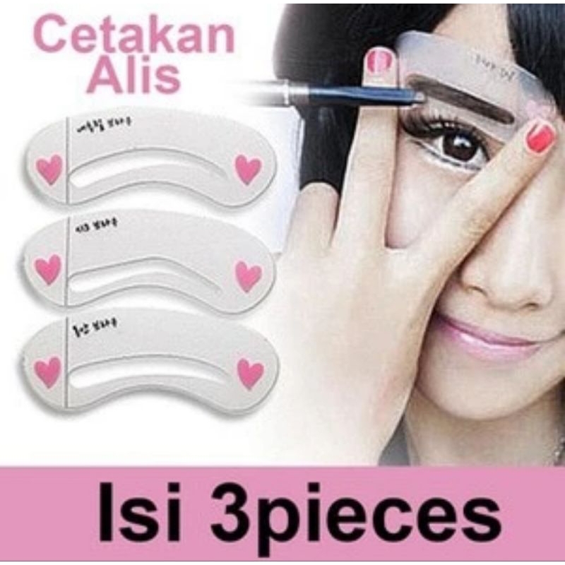 CETAKAN ALIS ISI 3 PCS