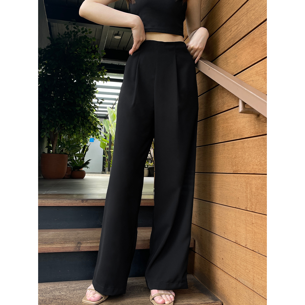 Kadaka B-0168 Kulot Wanita Culotte Celana Panjang High Waist Woven Premium