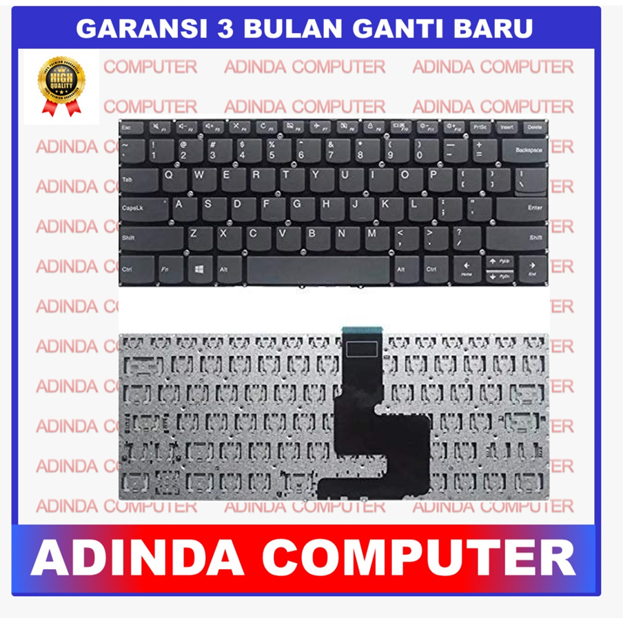 Keyboard Lenovo Ideapad Yoga 520-14IKB V330-14ISK V130-14IGM V530S-14IKB V130-14IKB V330-14ARR 330C-14 Tombol Delete