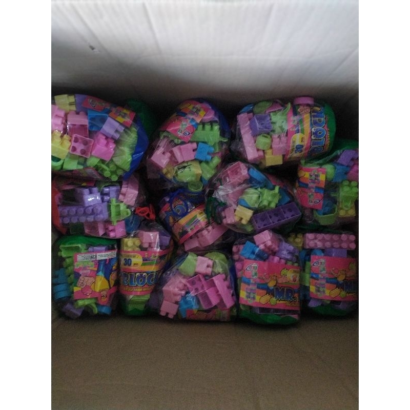 oketoys mainan edukasi susunan balok blocks mr.block