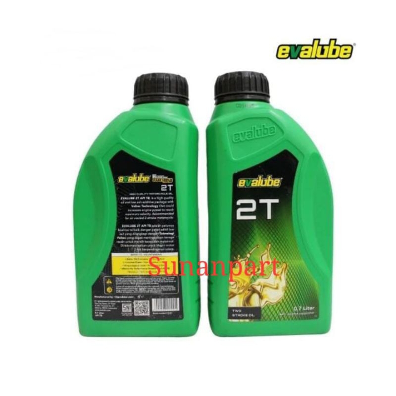 Evalube Oli Samping Motor 2T STROKE OIL 700 ML Original Resmi