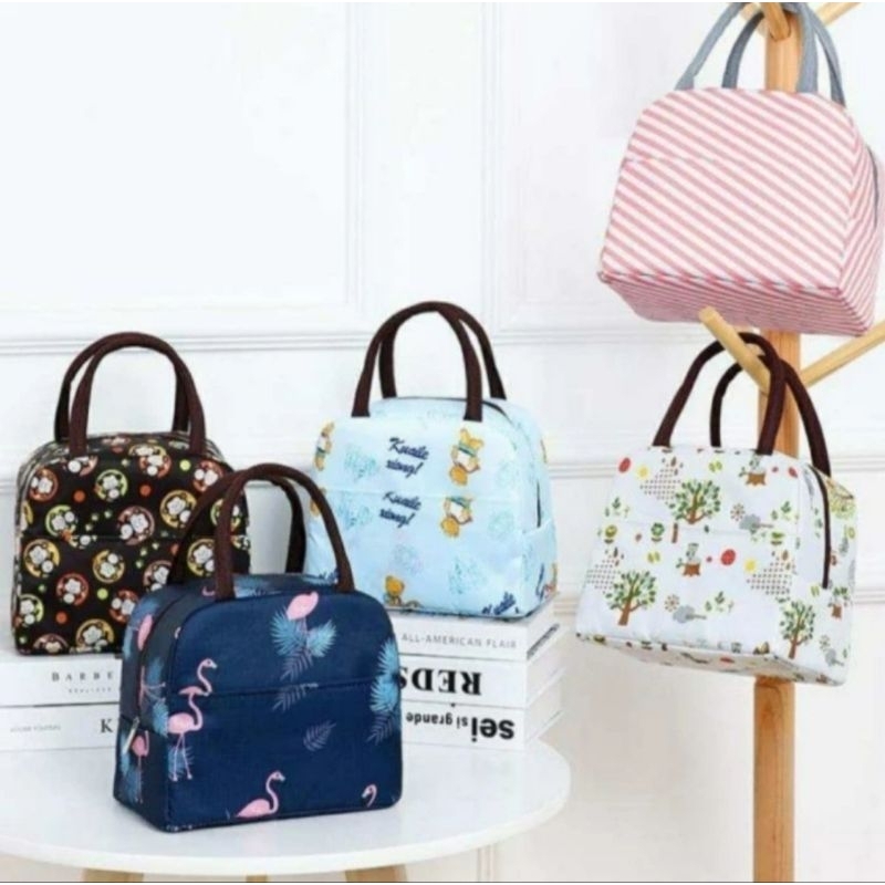 Korean Insulated Lunch Bag Cooler/ Tas Bekal / Tas Makanan