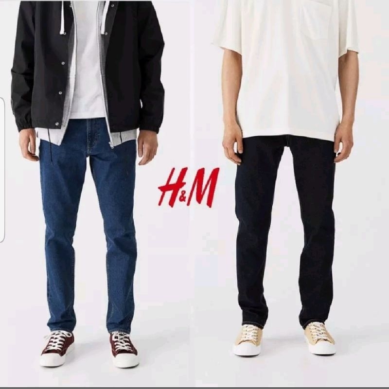 celana panjang jeans pria hnm sale defect