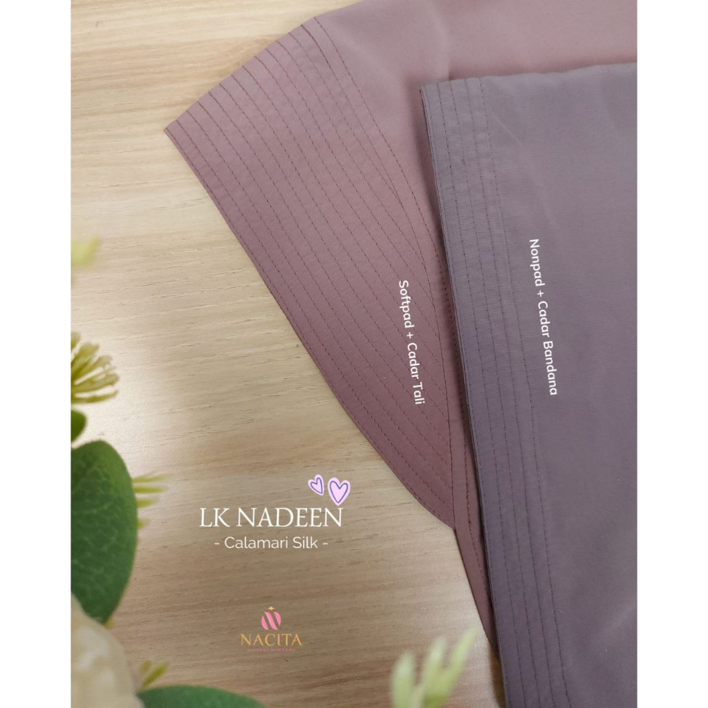 LK NADEEN BATCH 2 by NACITA klambieakhwat | long khimar menggunakan bahan calmary silk