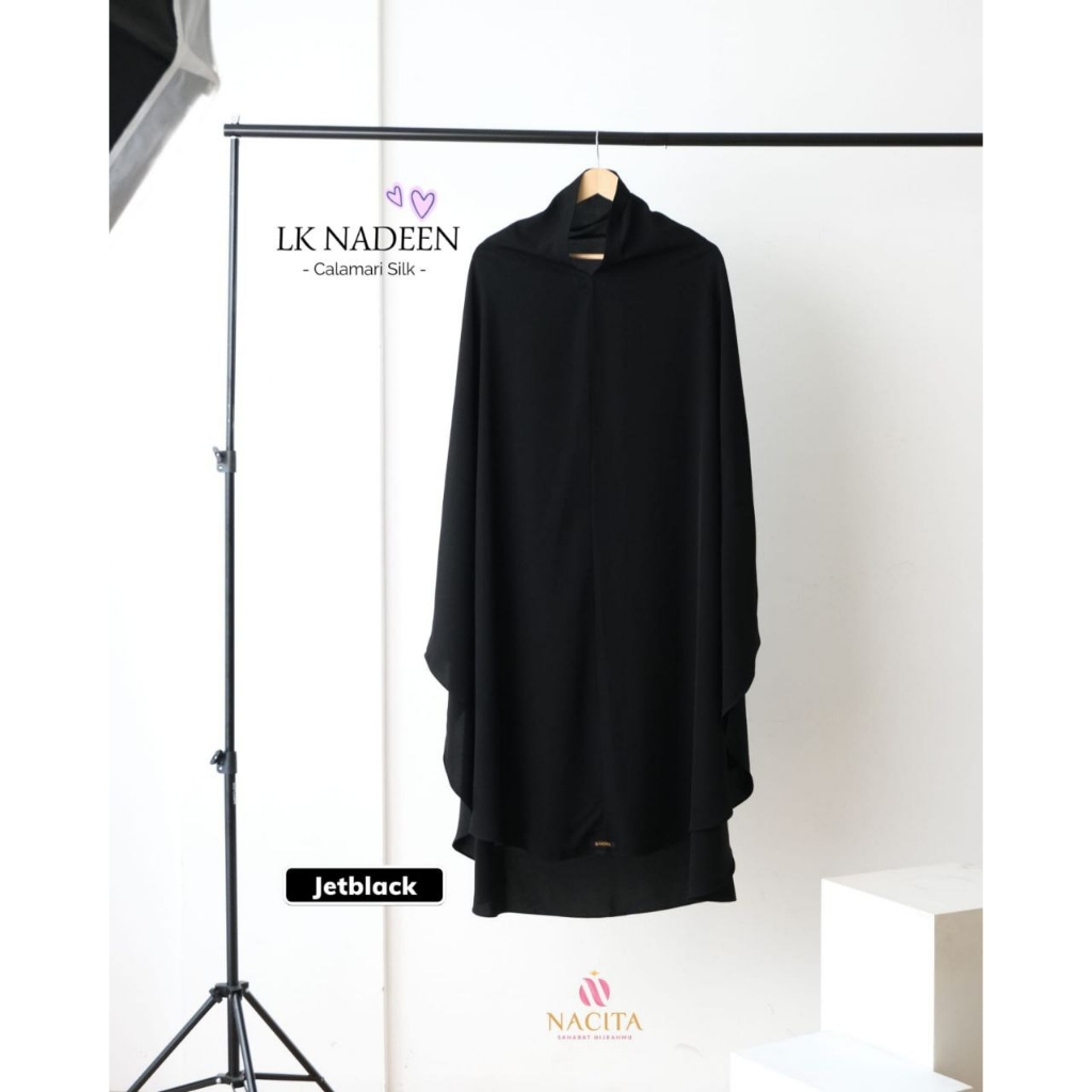 LK NADEEN BATCH 2 by NACITA klambieakhwat | long khimar menggunakan bahan calmary silk