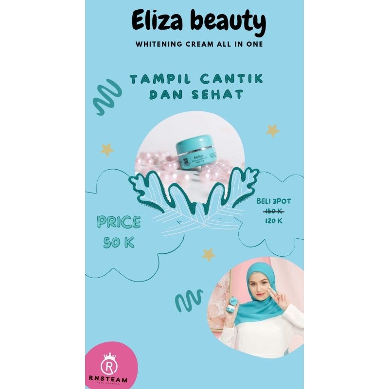 ELIZA BAUTY CREAM SIANG MALAM