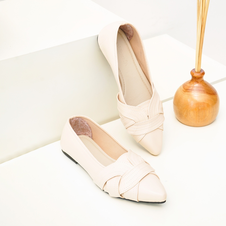 Deliwafa  - [Flatshoes Wanita] Kamala Flatshoes