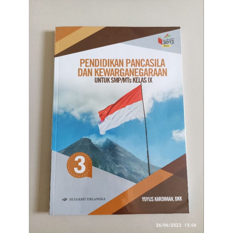 PPKN SMP Kelas 8,9 Penerbit Erlangga