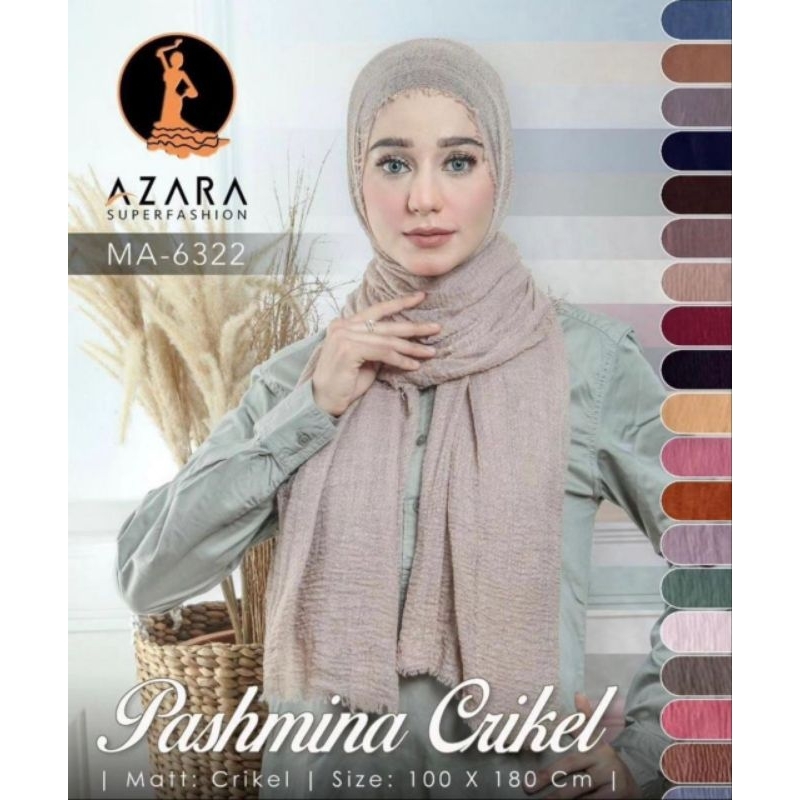 Hijab pashmina crinkle Airflow Hijab crinkle airflow