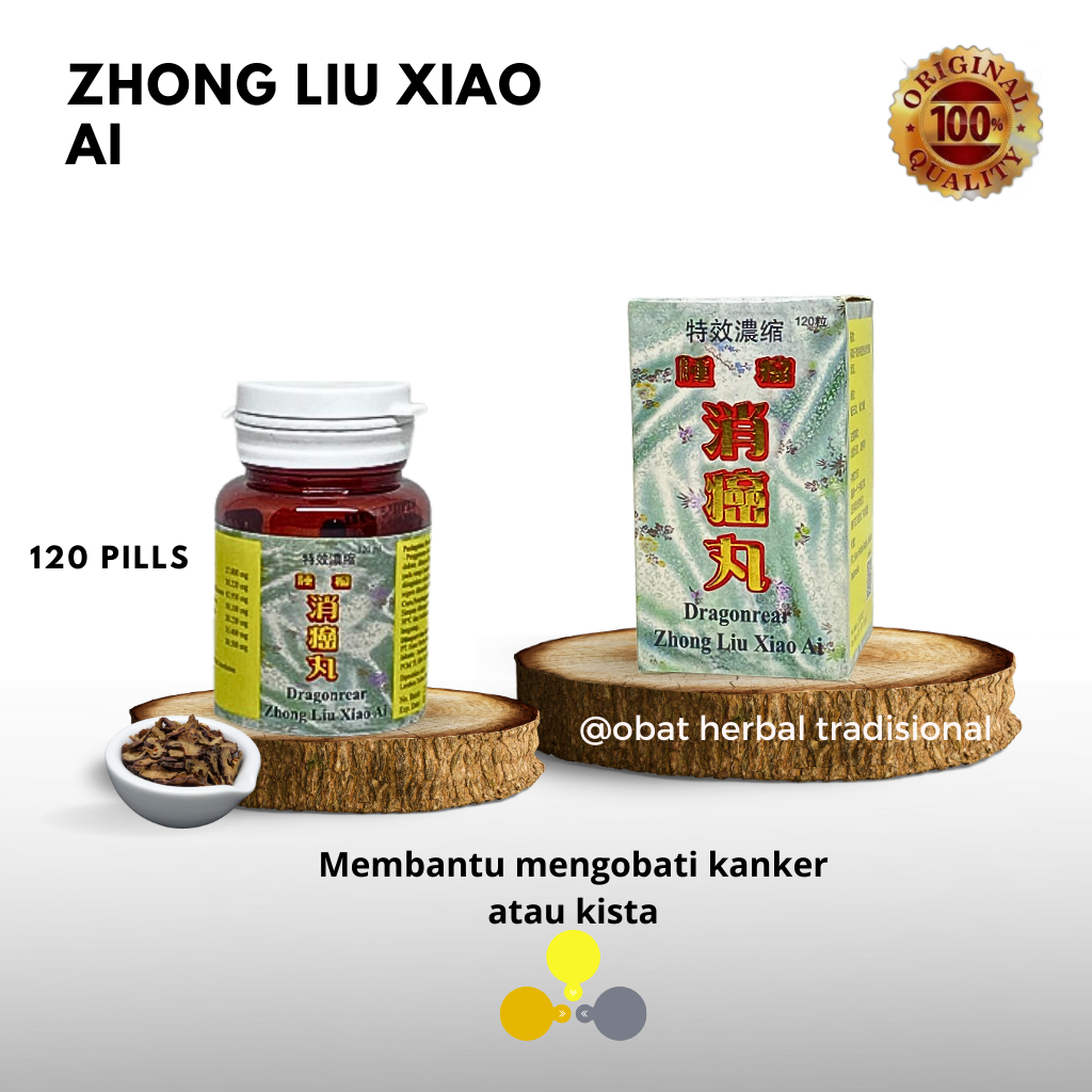 ZHONG LIU XIAO AI obat kanker - benjolan kelenjar- tumor herbal manjur